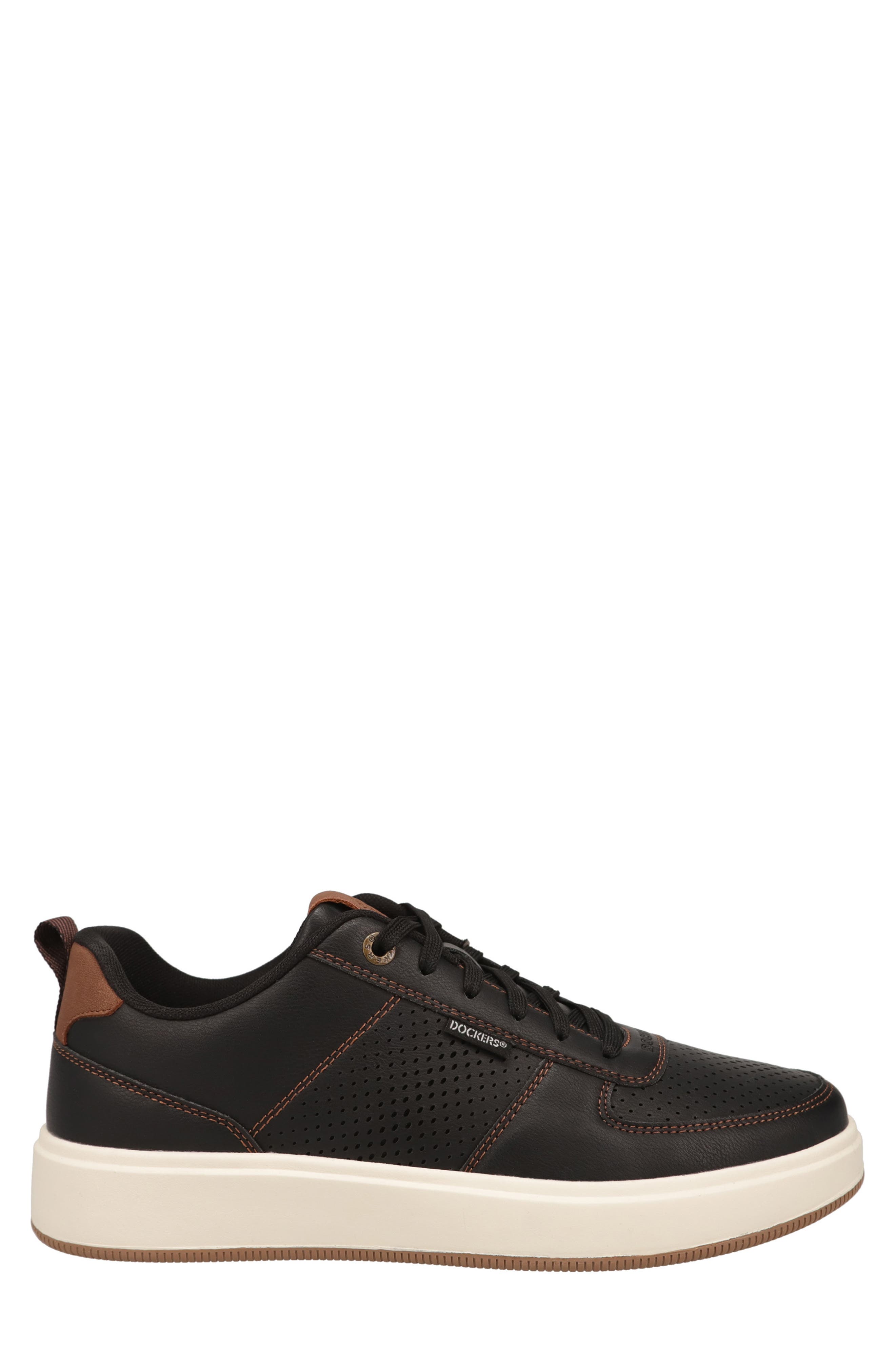 Dockers<sup>®</sup> Overtime Laser Sneaker - Wide Width Available, Alternate, color, Black/ British Tan