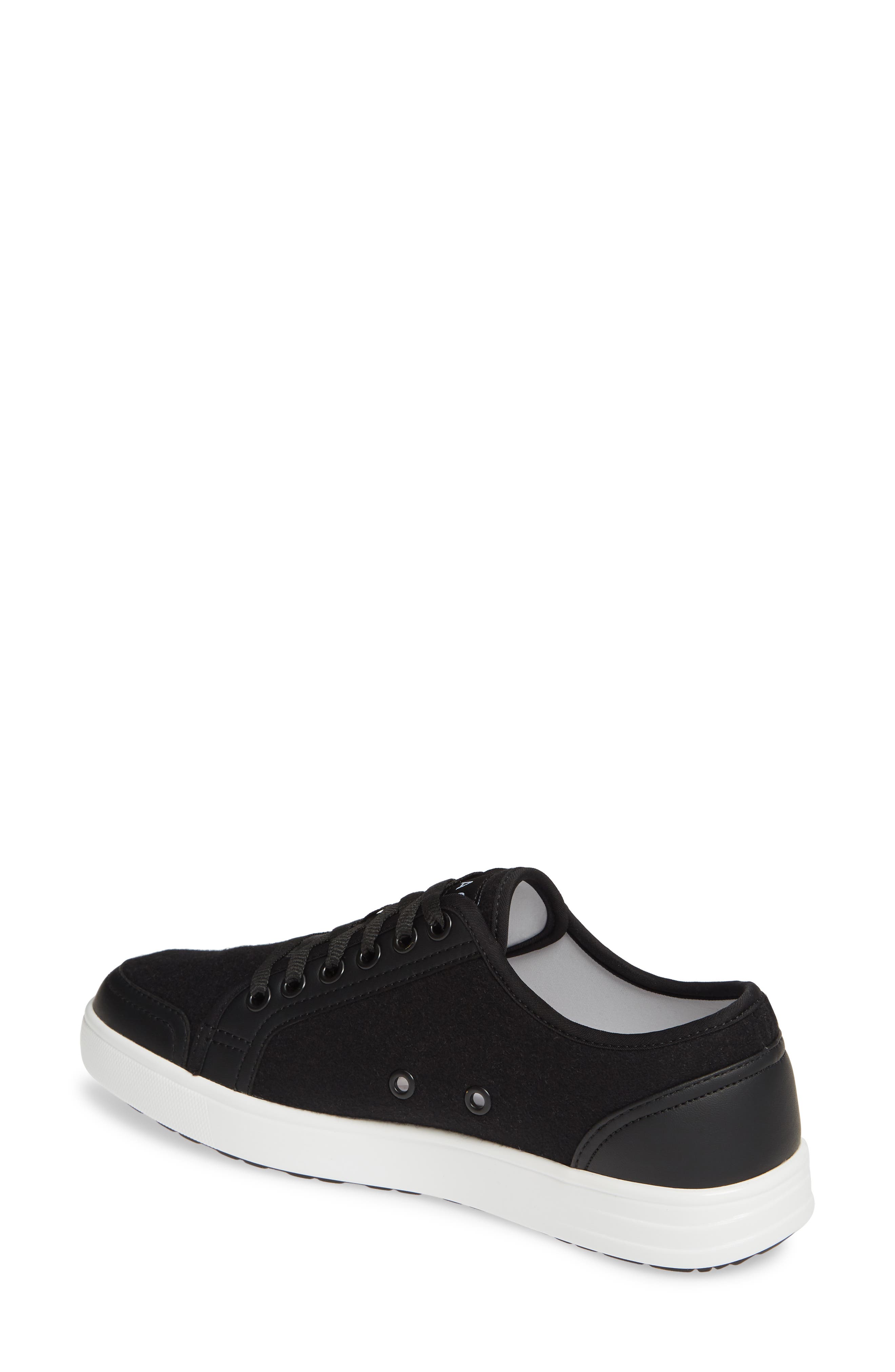Alegria Lyriq Sneaker, Alternate, color, WOOLY BULLY BLACK FABRIC