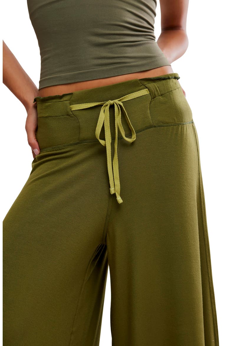 Dream State Wide Leg Lounge Pants, Alternate, color, FERNGULLY