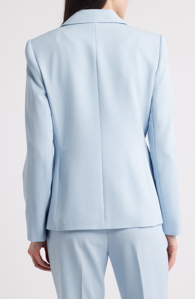 Tahari ASL One-Button Blazer, Alternate, color, 