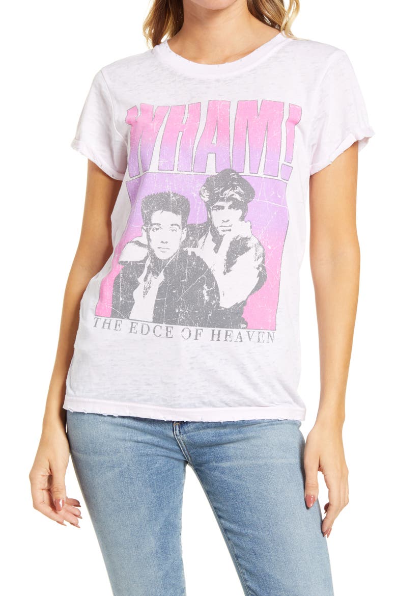 Wham Graphic Tee, Main, color, CRYSTAL PINK