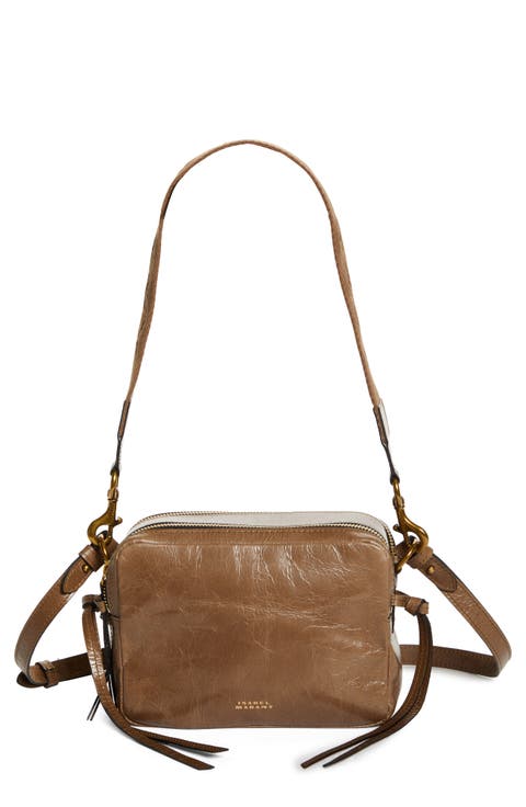 Wardy Crinkle Leather Camera Bag