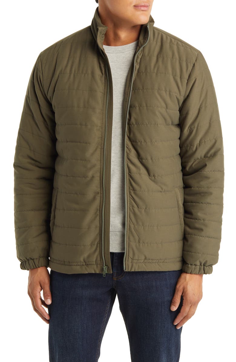 Vintage 1946 Quilted Zip Jacket, Main, color, 