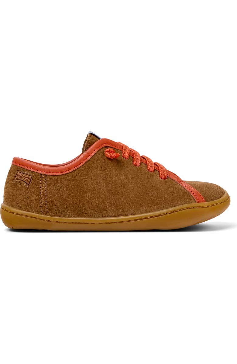 Camper Kids' Peu Cami Twins Sneaker, Alternate, color, Medium Brown