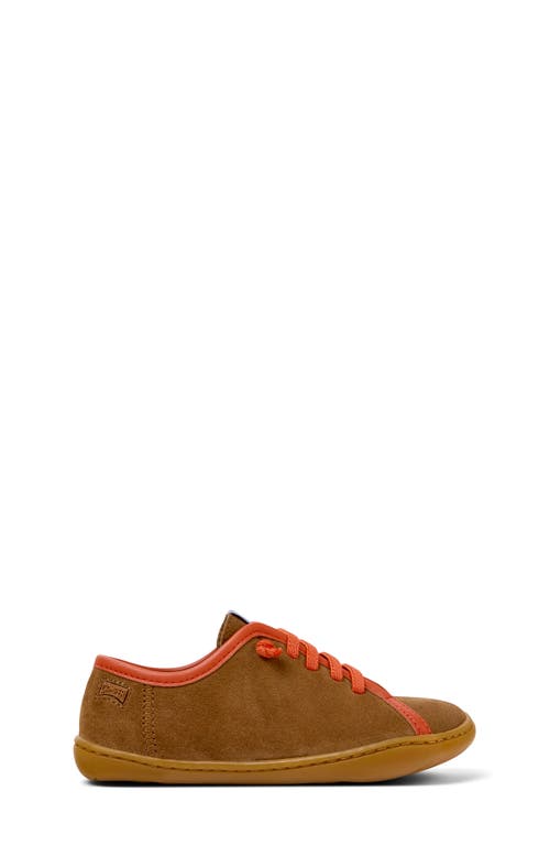 Camper Kids' Peu Cami Twins Sneaker In Brown