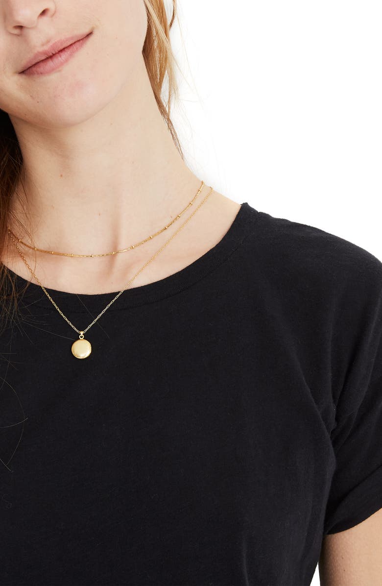 Madewell 'Whisper' Cotton Crewneck Tee, Alternate, color,