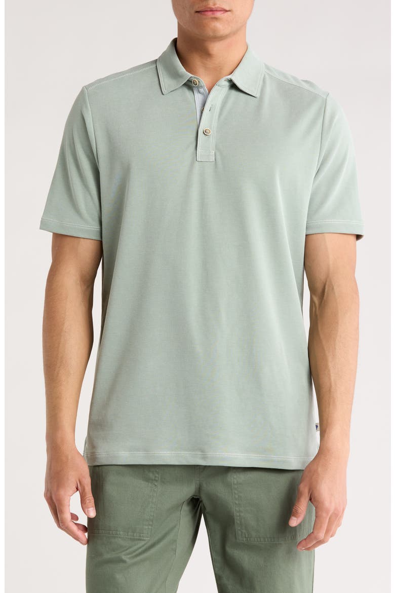 Shoreline Surf Polo, Main, color, HEDGE GREEN
