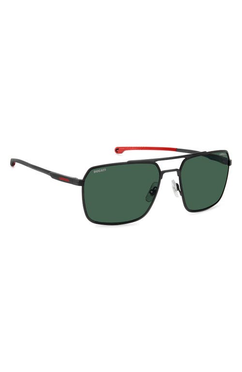 Carrera Eyewear X Ducati 59mm Carduc Rectangle Sunglasses In Multi