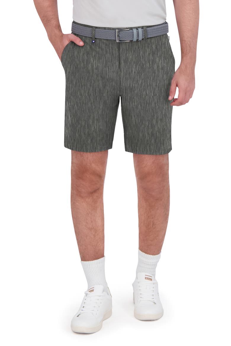 Melange Performance Shorts, Main, color, DARK GREY