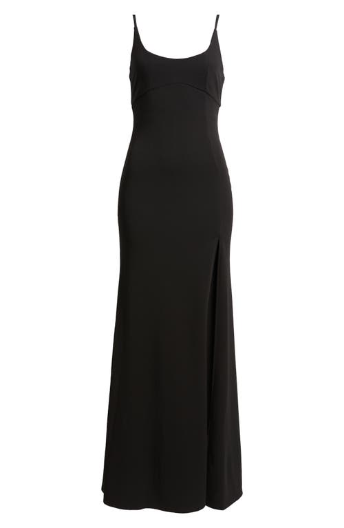 LULUS LULUS SLEEVELESS SIDE SLIT GOWN