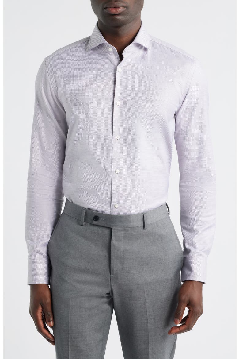 H-Hank Kent Dress Shirt, Main, color, LIGHT PASTEL/ PINK