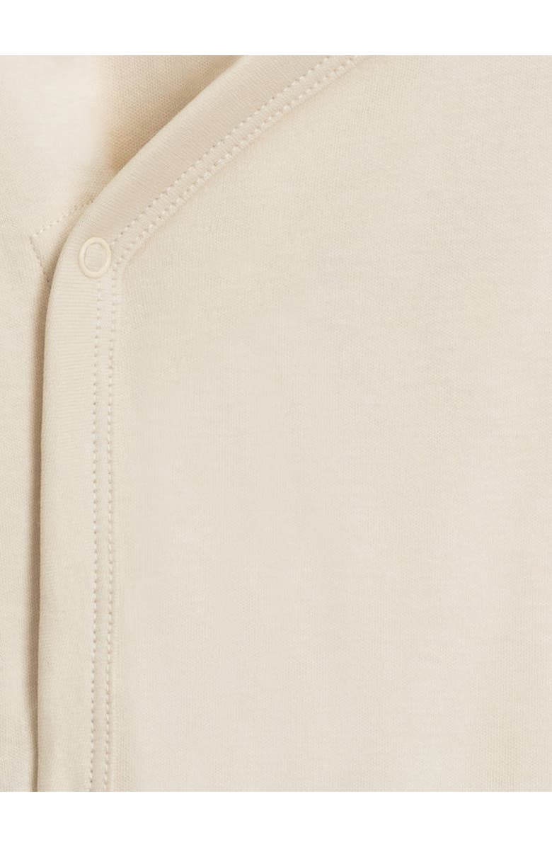 Colored Organics Organic Indy Kimono Gown, Alternate, color, Natural