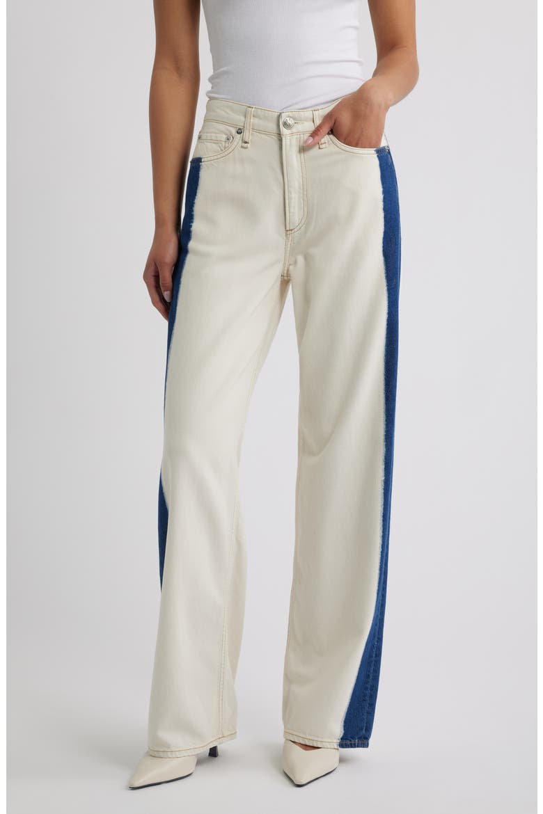 Featherweight Logan Wide Leg Jeans, Main, color, DARK BLEACH