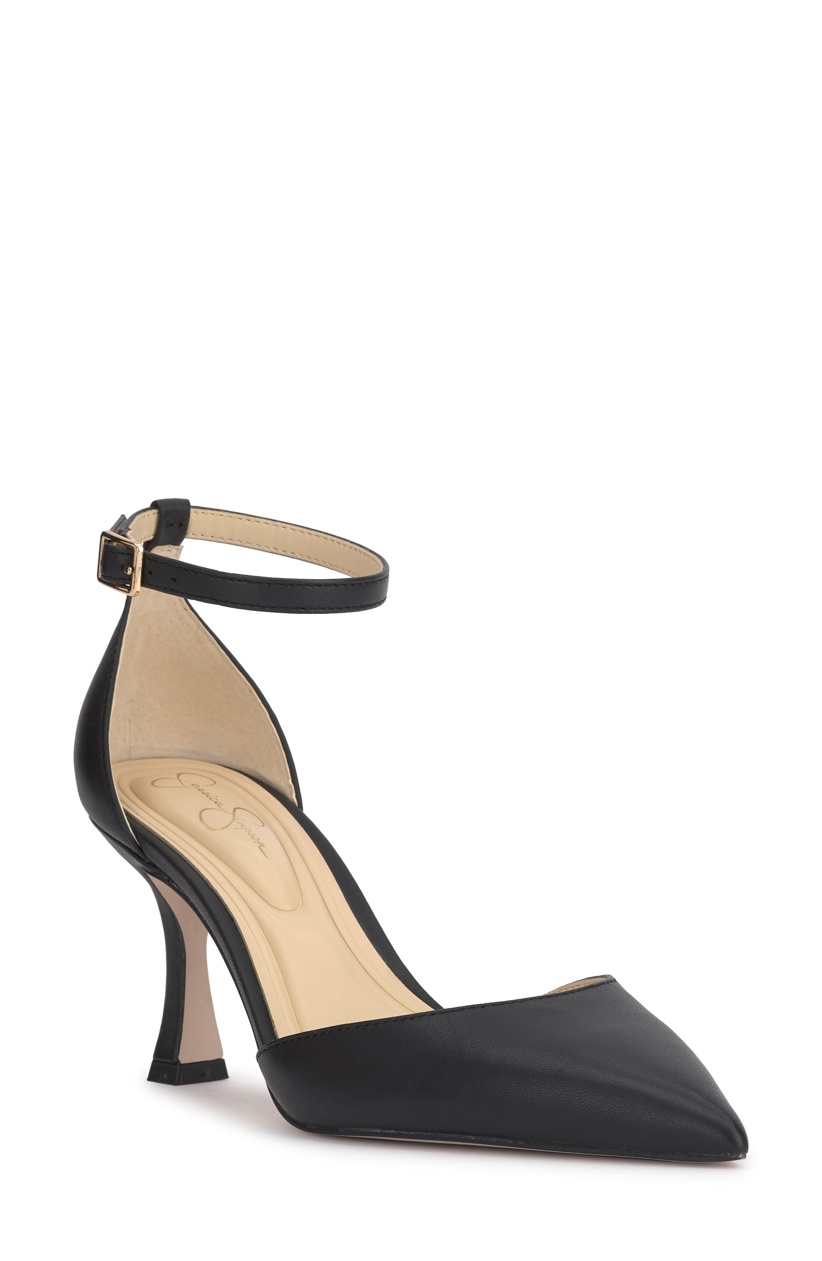 Jessica Simpson Foxena Ankle Strap Pointed Toe Pump, Main, color, 