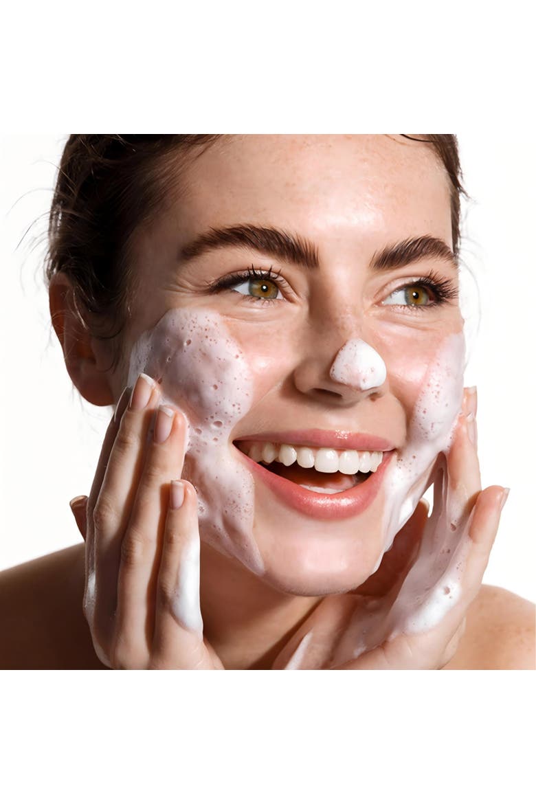 All Clean Gentle Exfoliating Gel Cleanser, Alternate, color, White