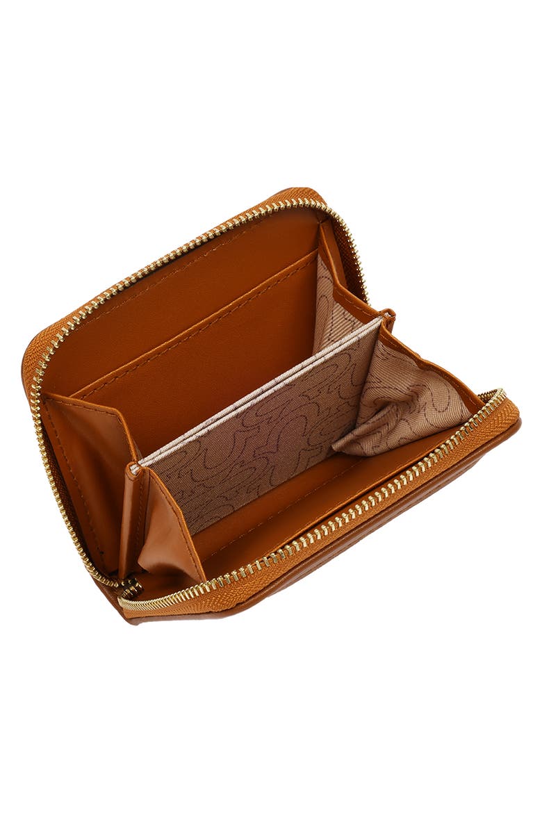 Small Frayed Edge Wallet, Alternate, color, DARK DENIM
