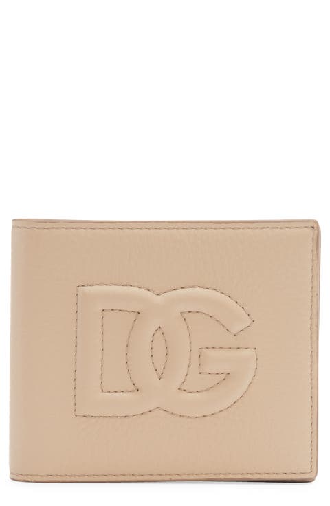 DG Quilted Leather Bifold Wallet