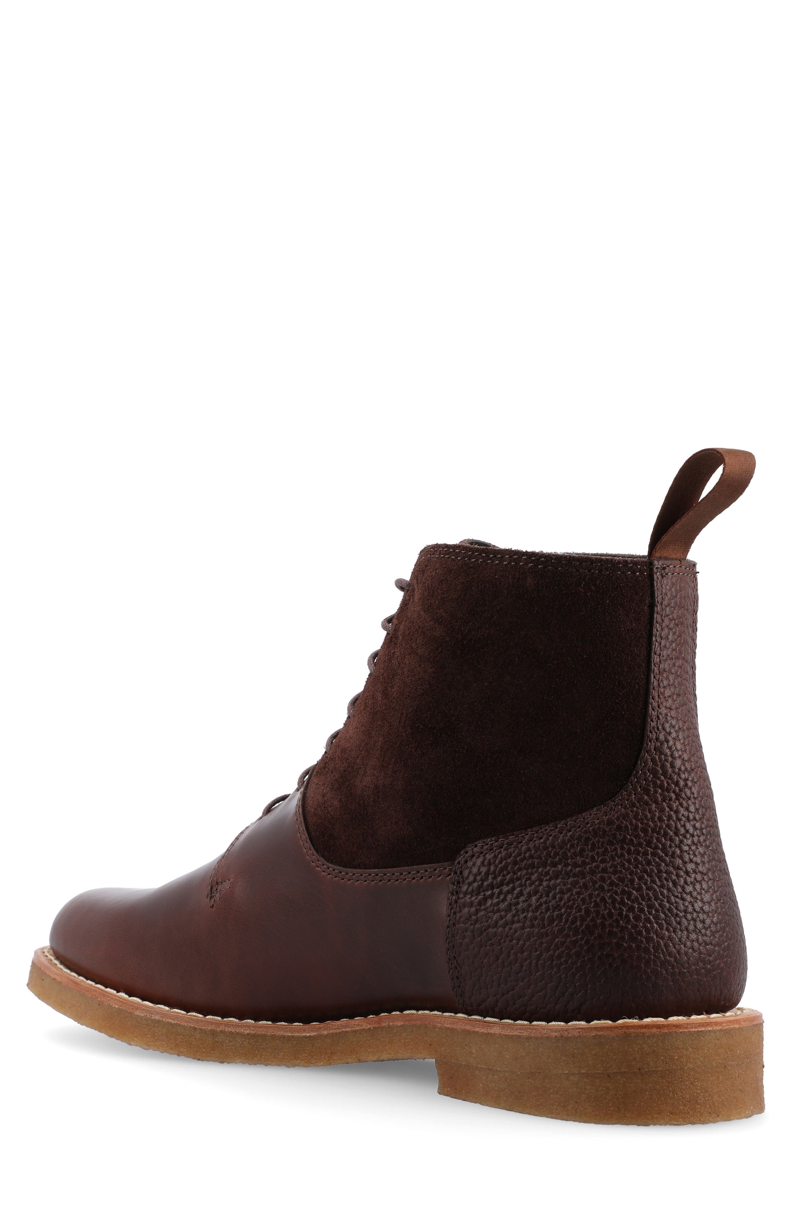 The Douglas Plain Toe Boot, Alternate, color, BROWN