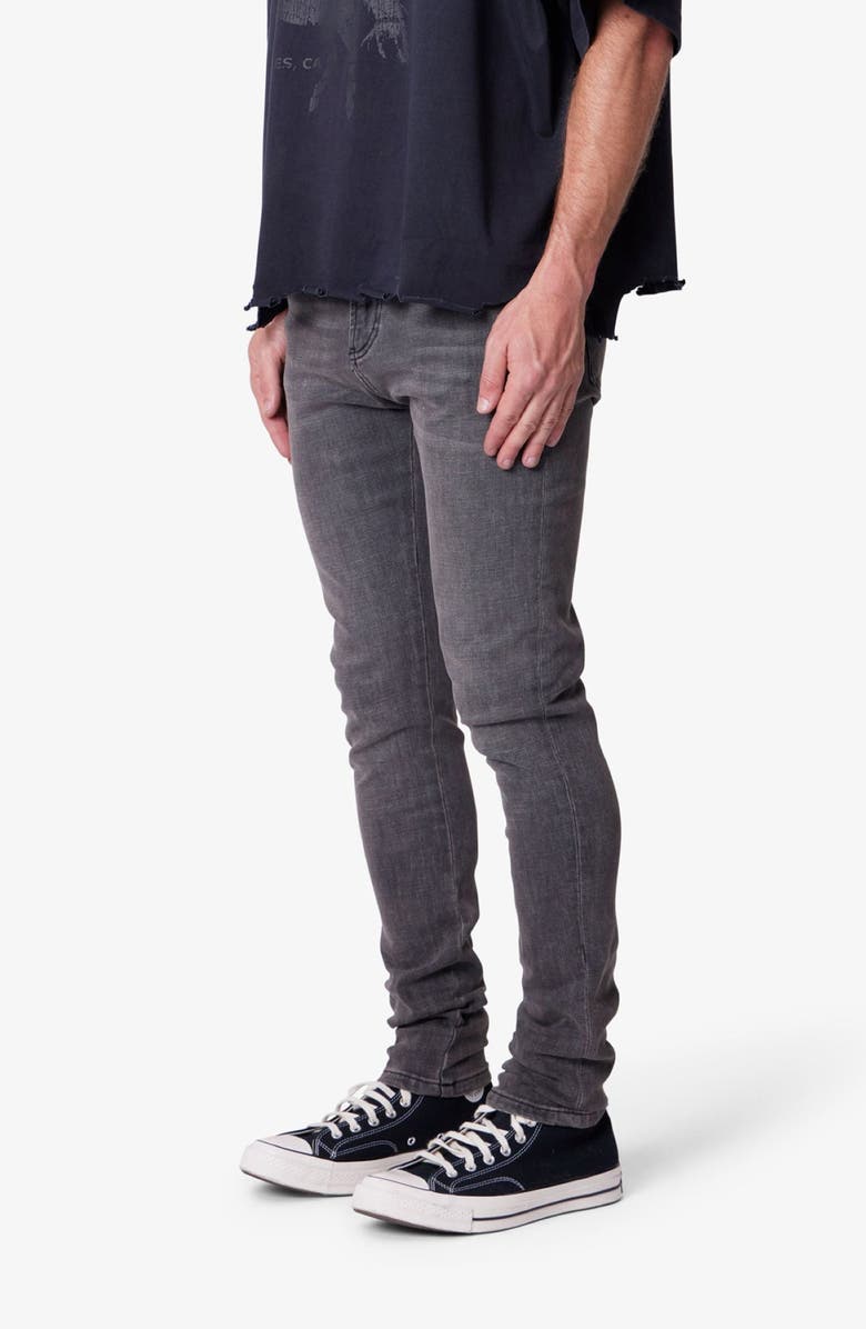 mnml Skinny Jeans, Alternate, color, Dark Sand Wash