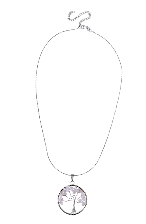 Humanist Beauty Tree Of Life Gemstone Necklace