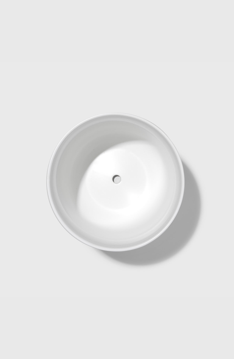 PUBLIC GOODS Stoneware Planter, Alternate, color, Matte White