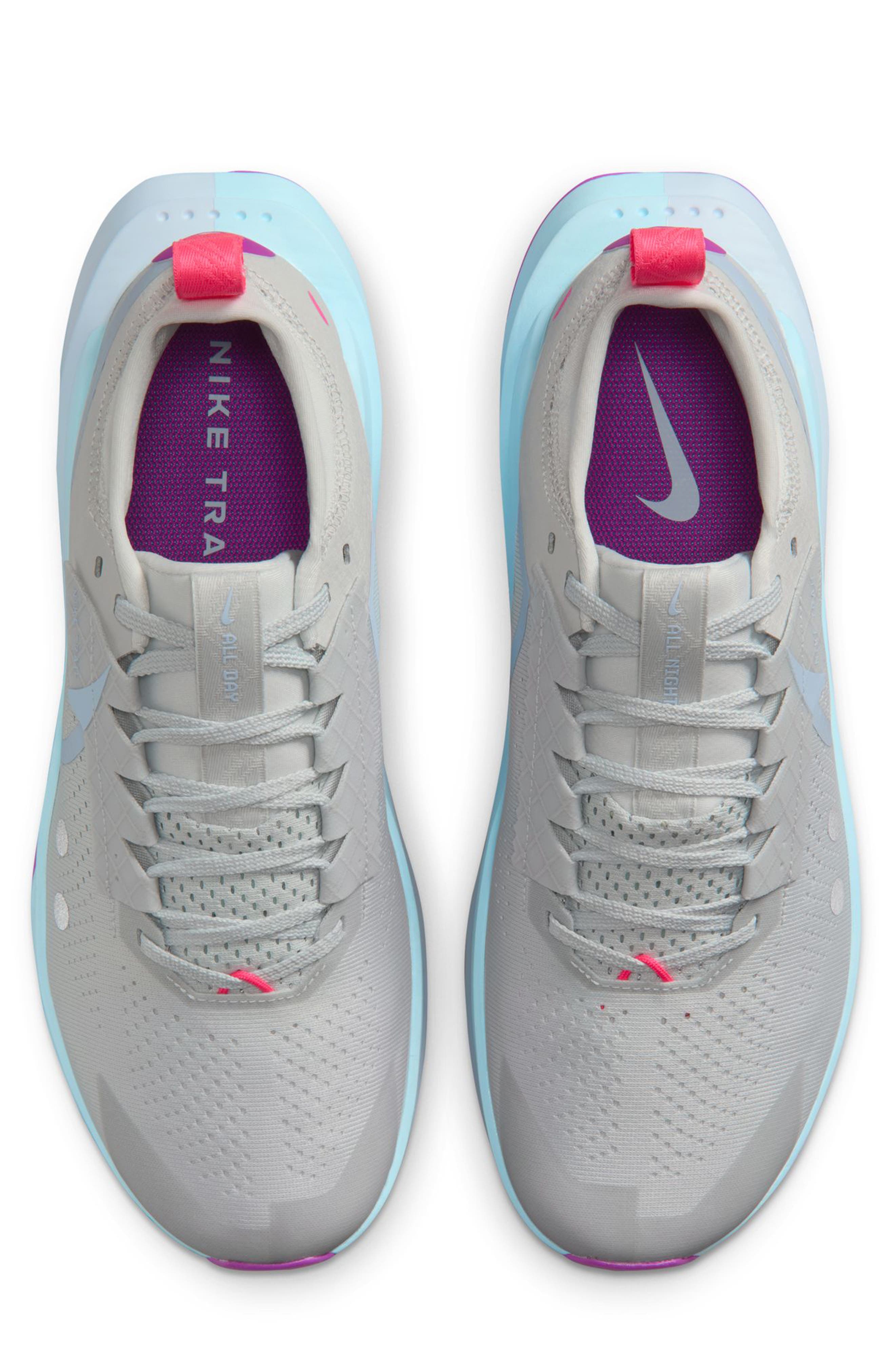 Zegama 2 Trail Running Shoe, Alternate, color, PHOTON/ BLUE/ PINK/ BLUE