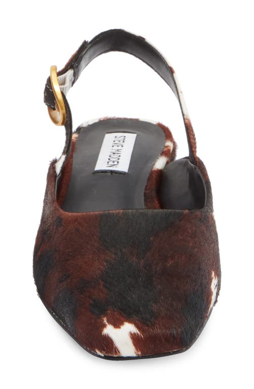 Steve Madden Diona Slingback Pump In Brown