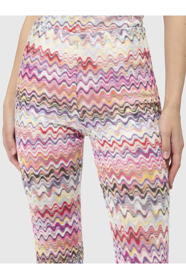 Straight-leg Trousers, Alternate, color, Pink & Multicoloured