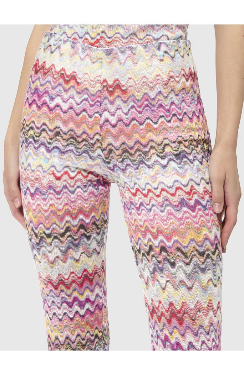 Missoni Straight-leg Trousers, Alternate, color, Pink & Multicoloured