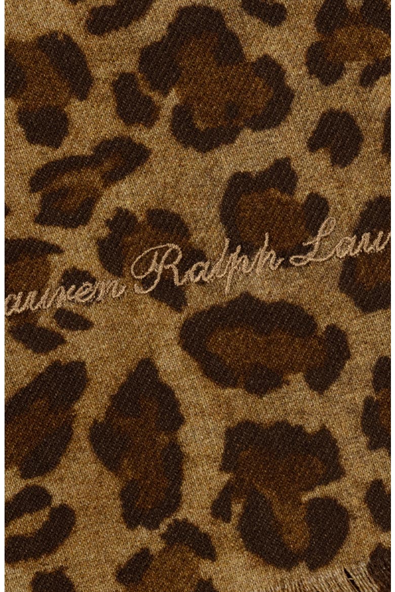 Animal Print Wool, Alternate, color, HONEY TAN