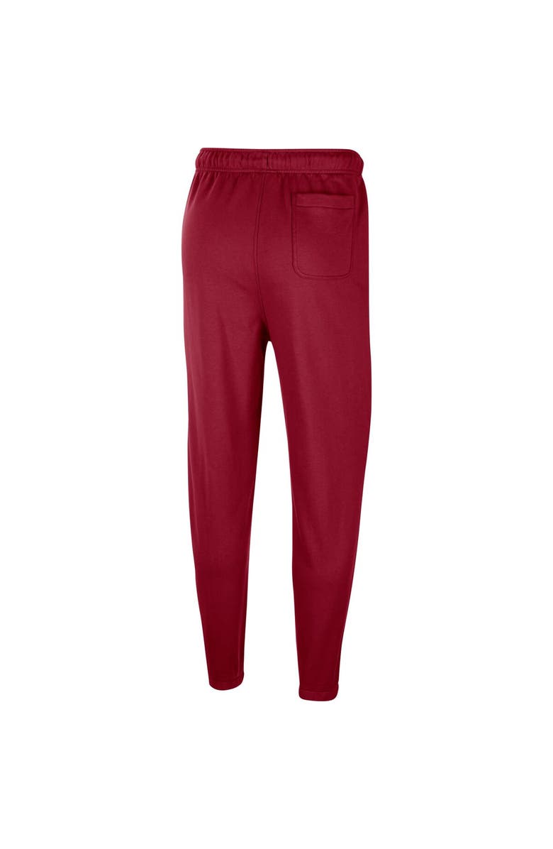Jordan Brand Men's Jordan Brand Crimson Oklahoma Sooners Logo Travel Fleece Pants, Alternate, color, Crimson