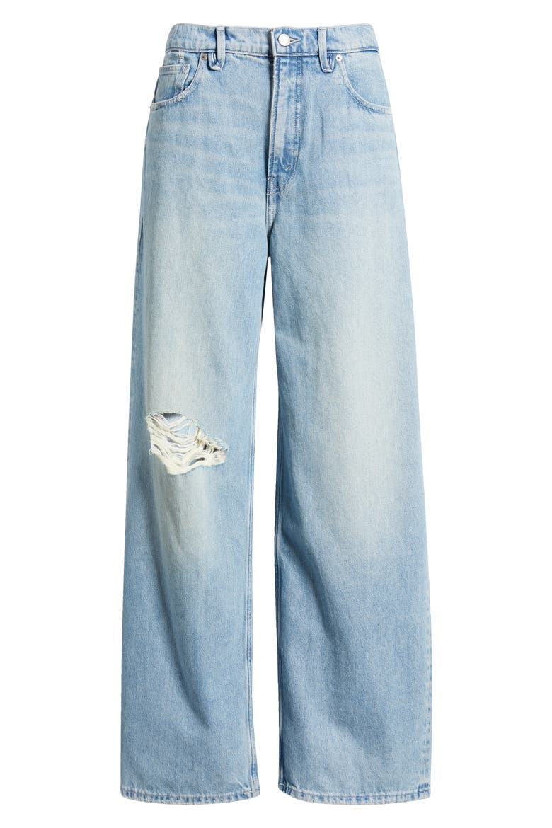 Good Standard Baggy Jeans, Alternate, color, INDIGO886