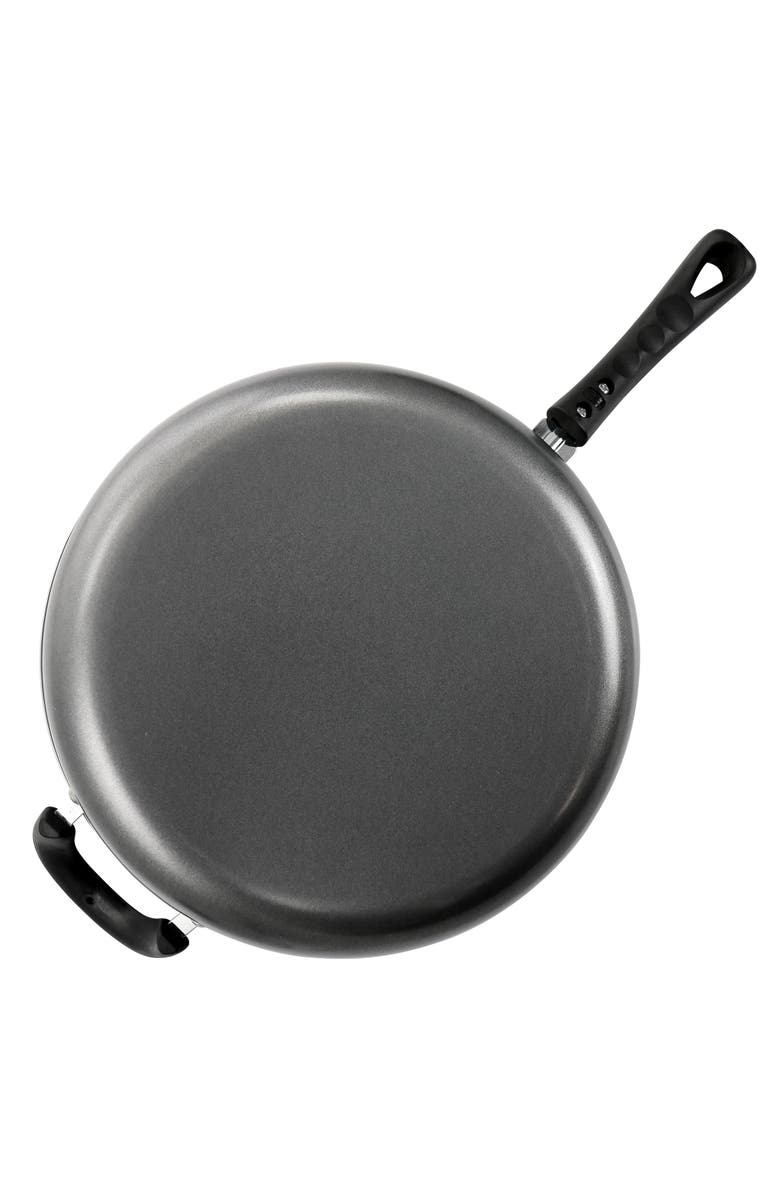 Gibson Everyday 11 Inch Highberry Chicken Fryer with Lid, Alternate, color, Grey