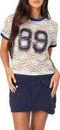 EDIKTED Sheer Lace 89 T-Shirt