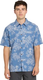 Quiksilver Waterman Island Vibes Short Sleeve Shirt
