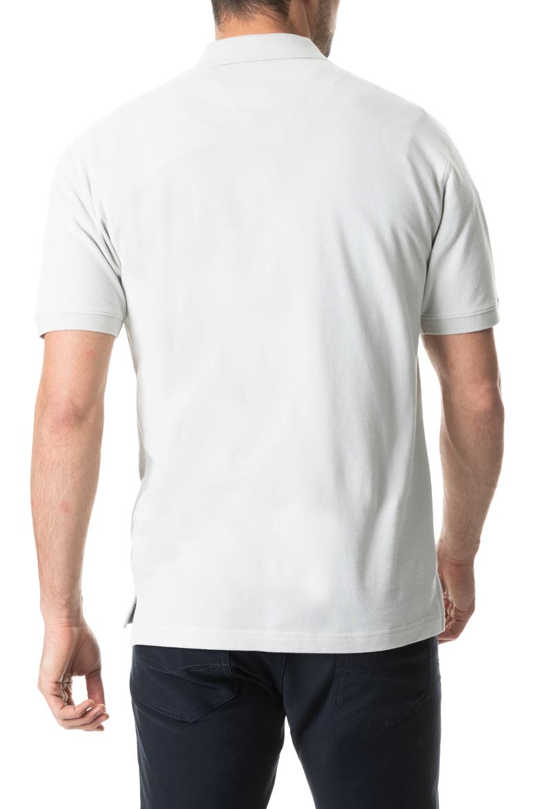 The Gunn Original Fit Piqué Polo, Alternate, color, FOG