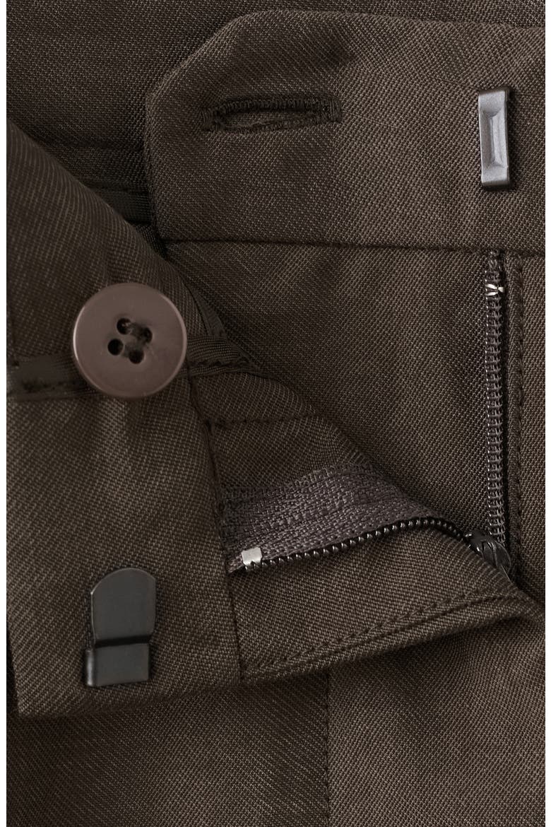 Lyocell Blend Pants, Alternate, color, CHOCOLATE