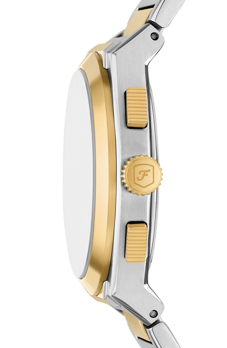 Fossil Everett Chronograph Bracelet Watch, 44mm, Alternate, color, Two Tone