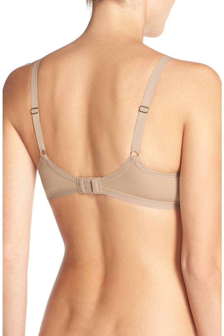 Hidden Glamour Contour Underwire Bra, Alternate, color, CAFE
