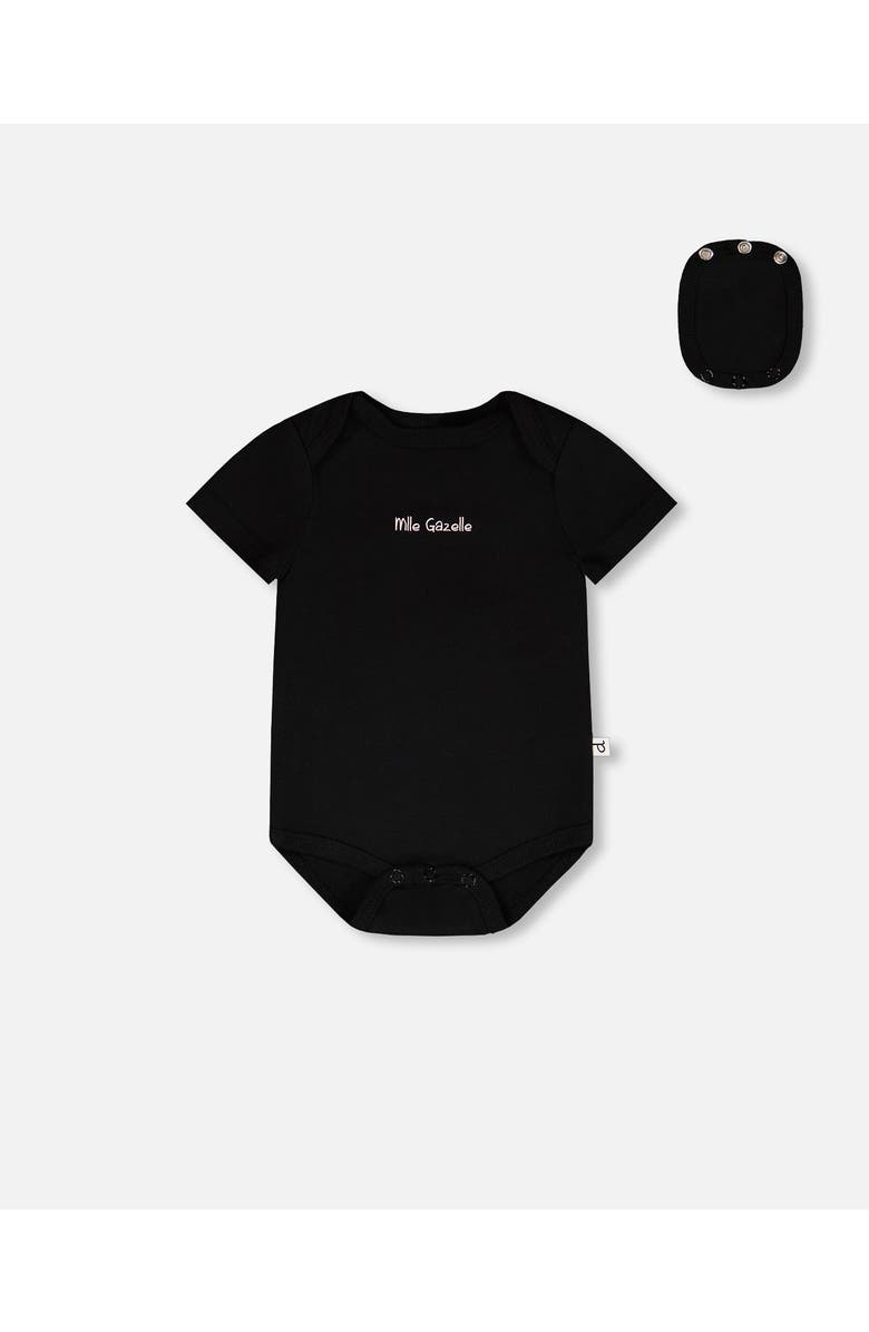 Deux par Deux Evolutive Organic Cotton Jersey 3 Pack Bodysuit, Alternate, color, Peach