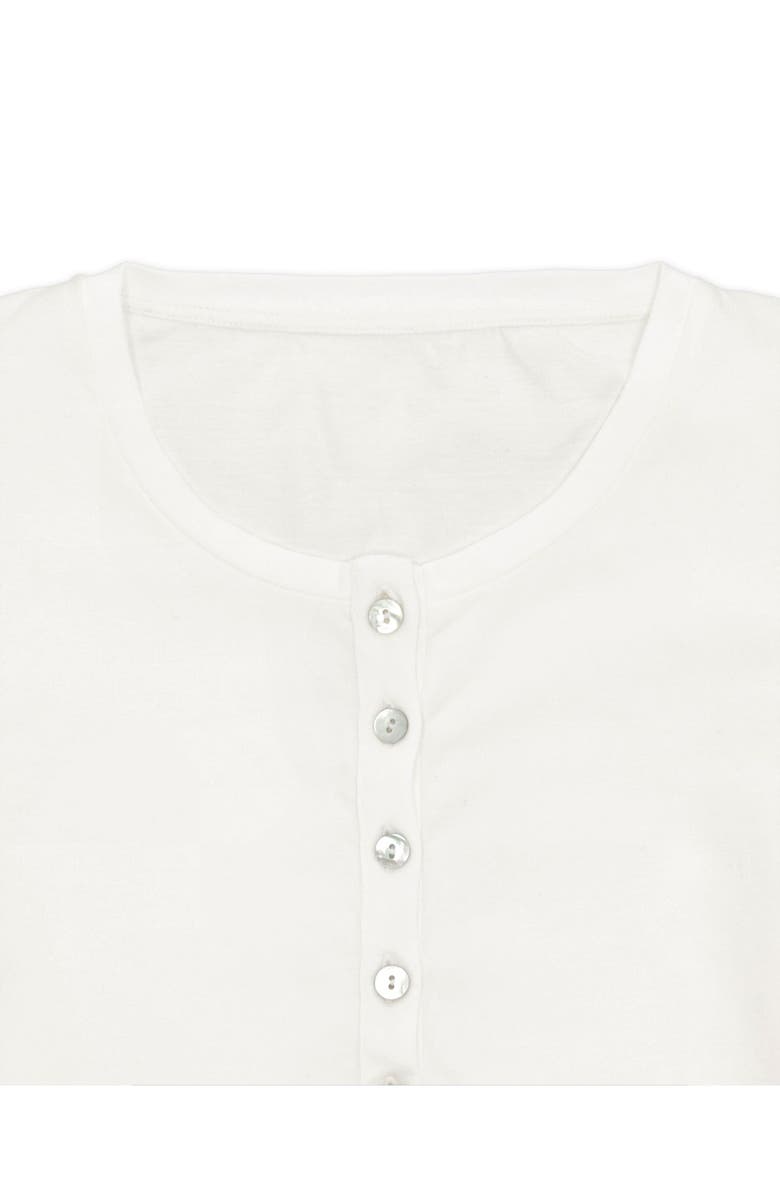 Fortela Coralie MP Serafino Long Sleeve T-Shirt, Alternate, color, White