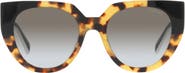 Prada 52mm Cat Eye Sunglasses