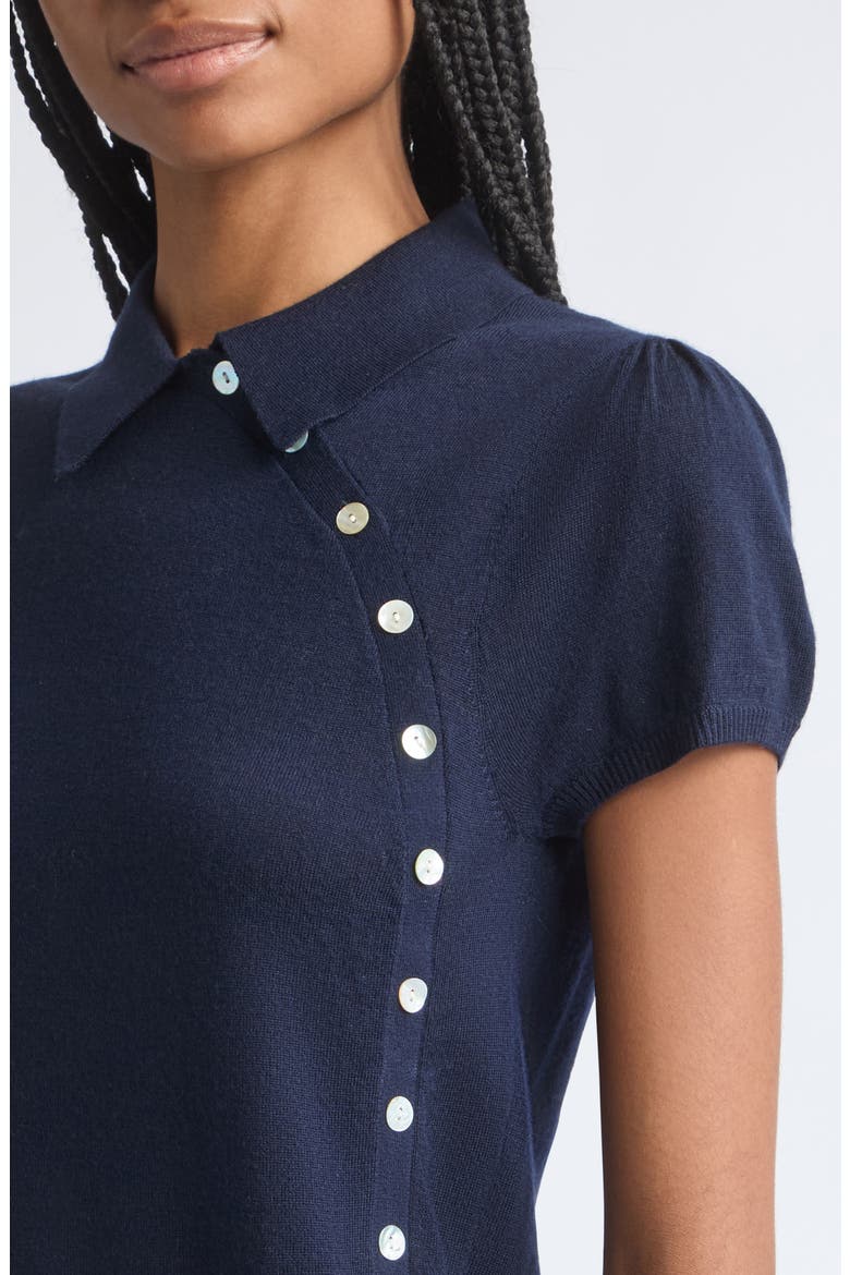 Birdie Merino Wool Sweater, Alternate, color, NAVY