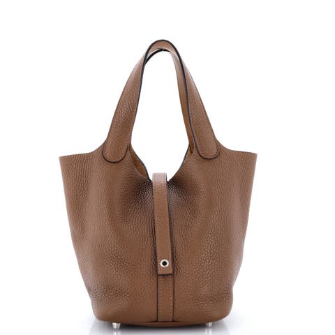 Eclat Picotin Lock Bag Clemence with Swift PM