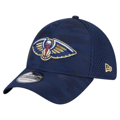 Men's New Era  Navy New Orleans Pelicans Subtle Camo 39THIRTY Flex Hat