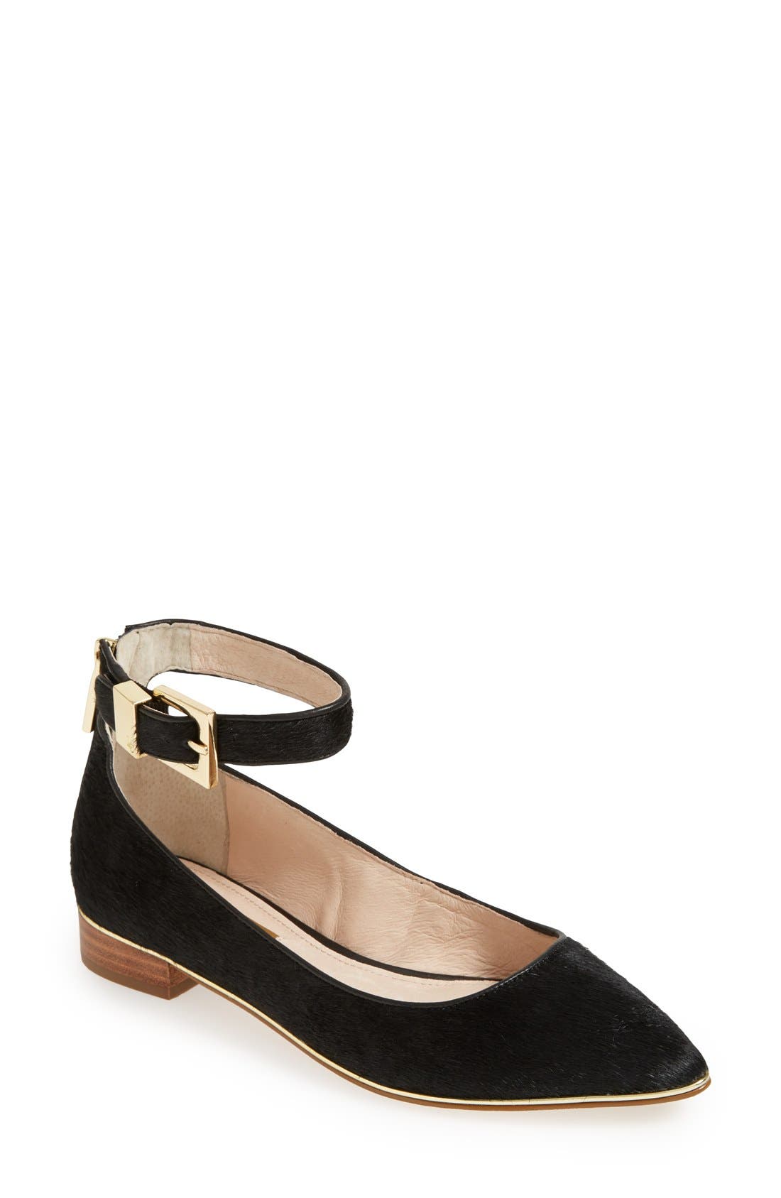 'Lente' Flat, Main, color, BLACK PONY