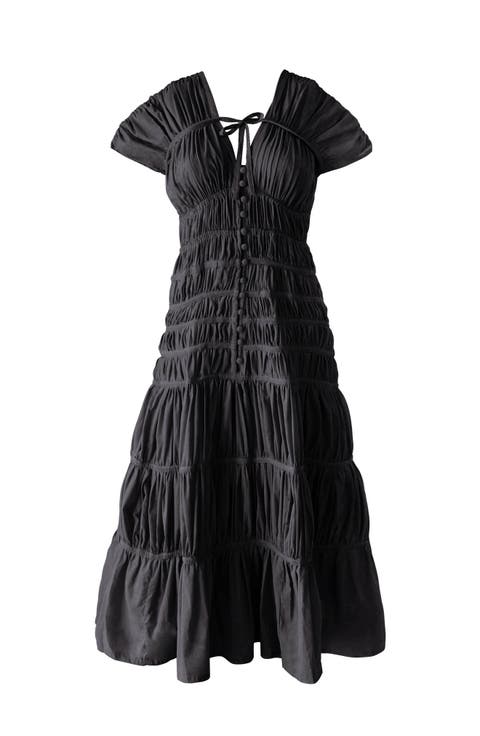 BRUNNA.CO The Srikandi Ruffle Maxi Dress