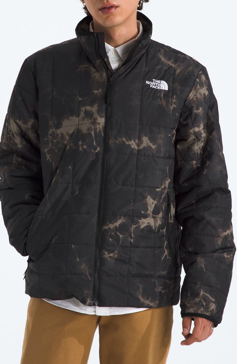 The North Face Junction Insulated Jacket, Main, color, Black Light Refractions Print