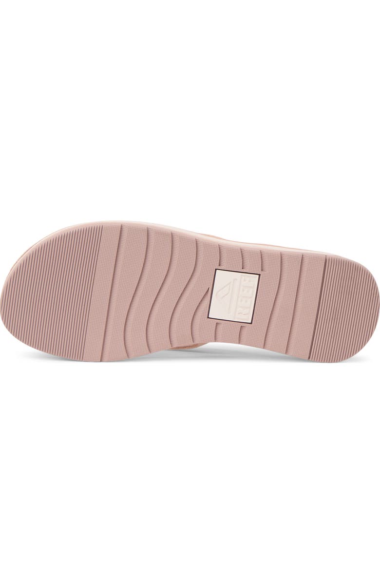 Reef Ojai Classic Slim Flip Flop Sandal, Alternate, color, Blush Suede