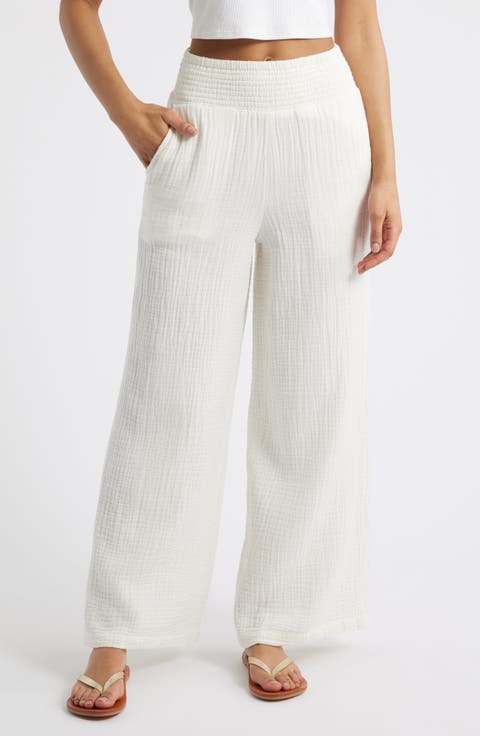 Women's 100% Cotton Pants & Leggings | Nordstrom